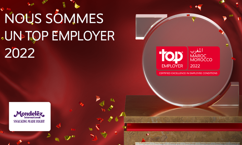 Mondelez Maroc certifiée Top Employer 2022