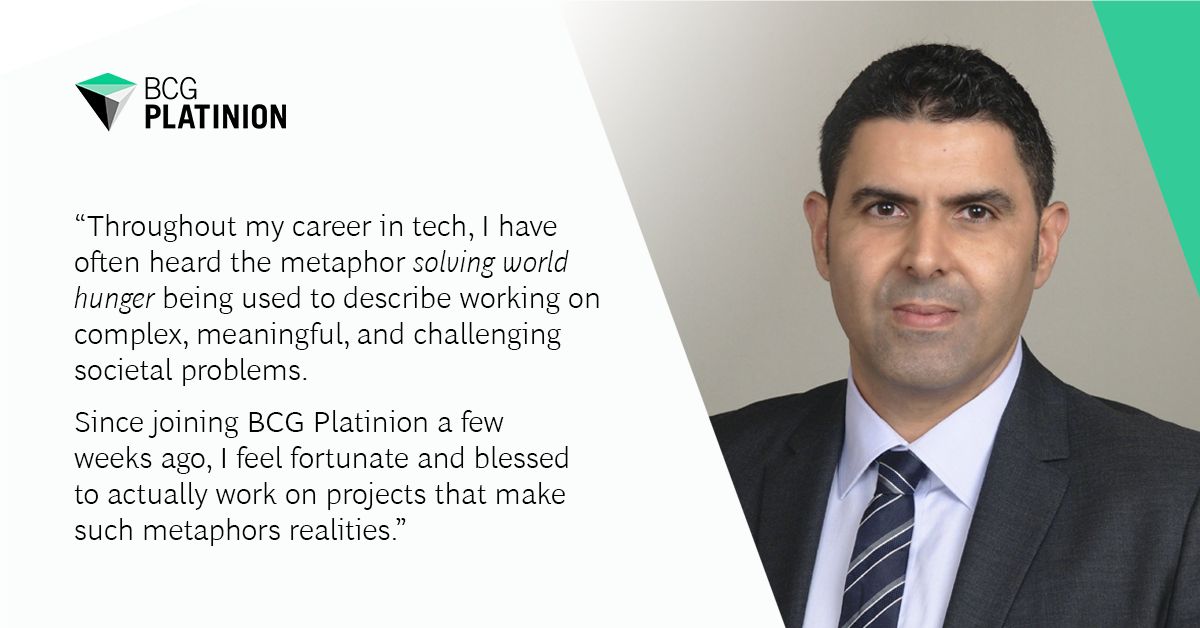 Karim Meliani, nouveau directeur associé chez BCG Platinion